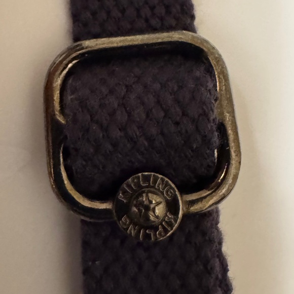 Kipling Small Beautiful Eggplant Purple Crossbody Bag - Picture 9 of 9